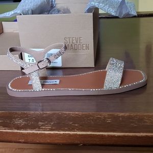 Steve madden rhinestone sandals
